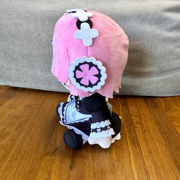 TAITO Re:Zero Starting Life in Another World Plush Doll Toy 12" Ram Japanese - Picture 5 of 9